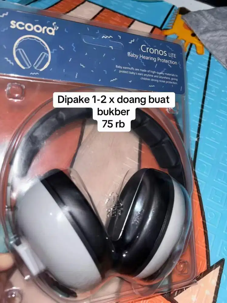 Earmuff baby likenew