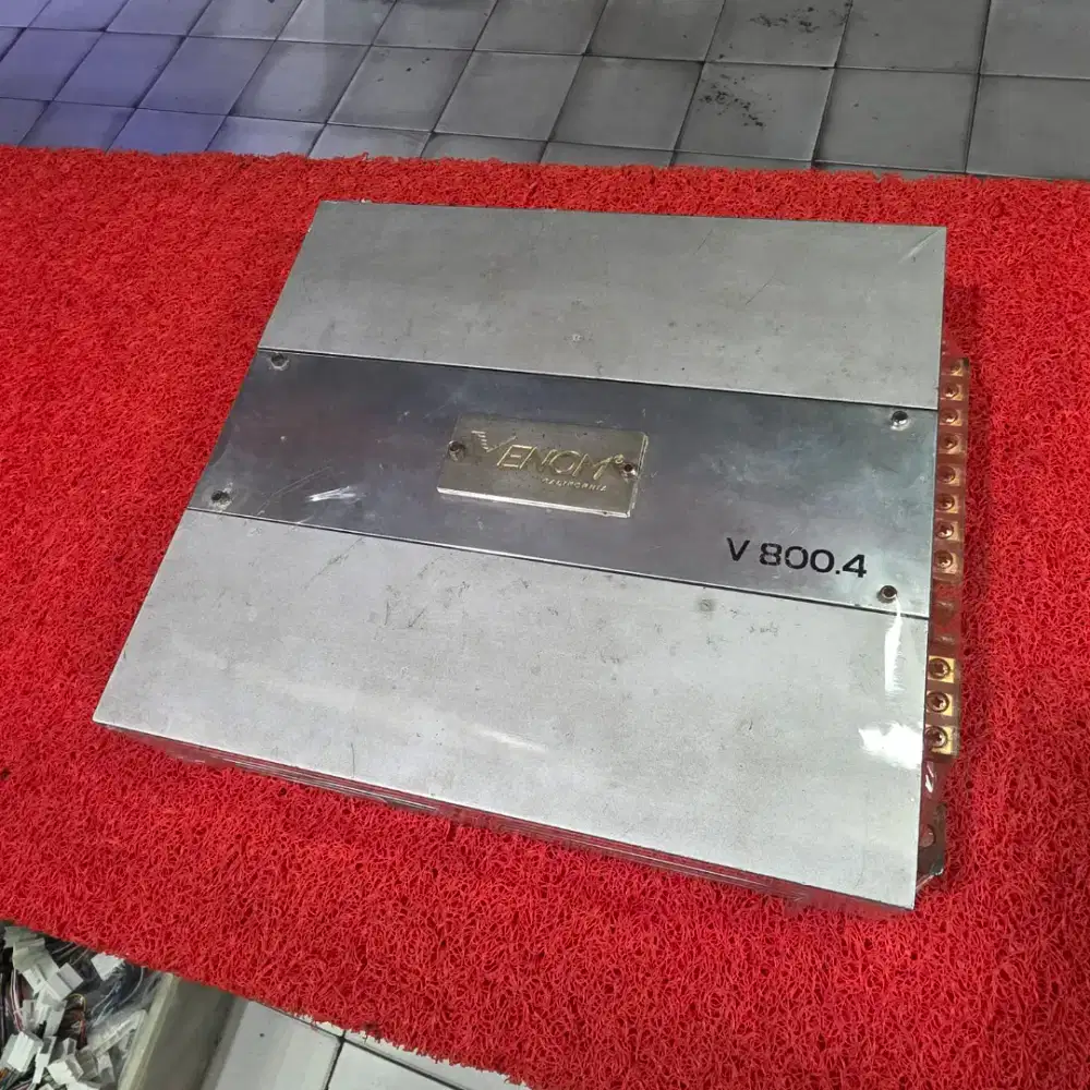 Power VENOM CALIFORNIA V 800.4 Power VENOM 4 Channel Made in Korea