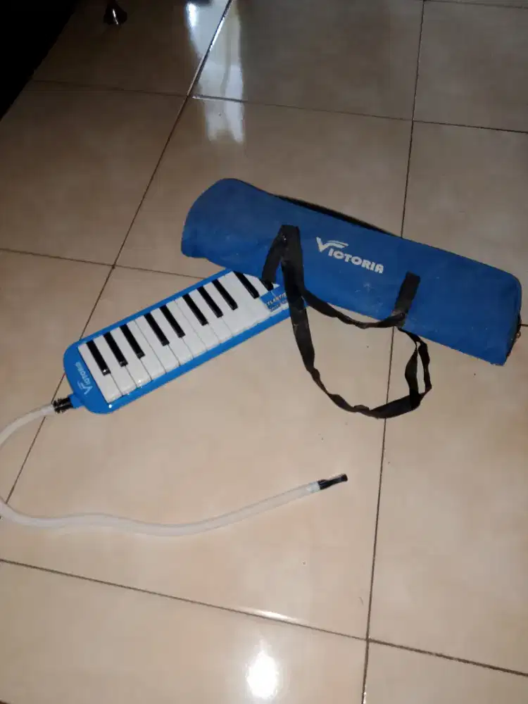 Pianika bekas pemakaian sekali masih mulus