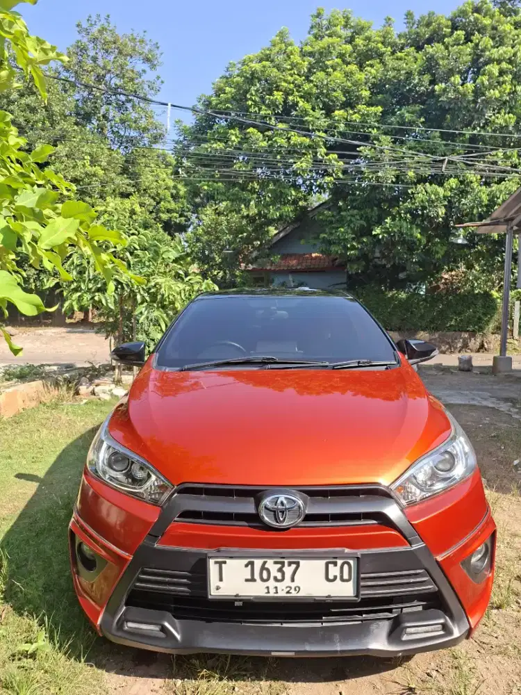 YARIS S TRD 2014 ORANGE A/T