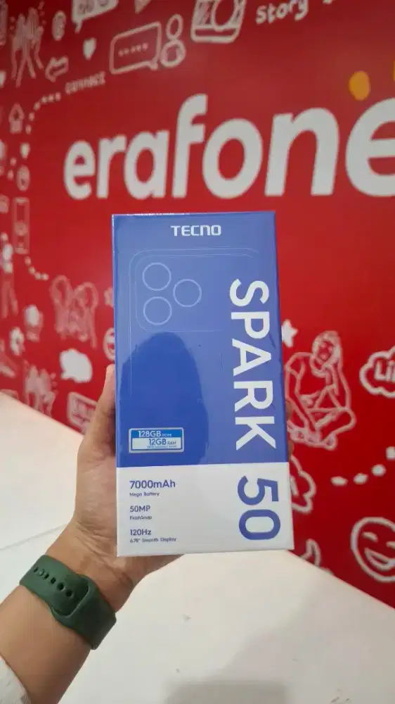 Tecno spark 50 Ram 6/126