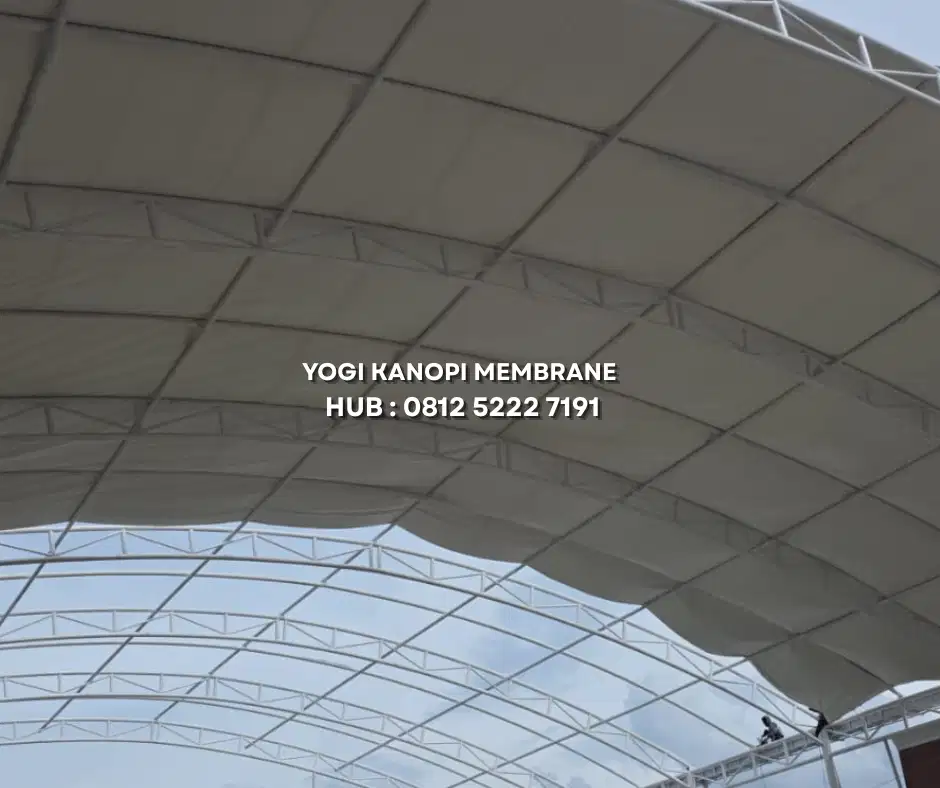 Jasa Kanopi Membrane Custom dengan Desain Modern