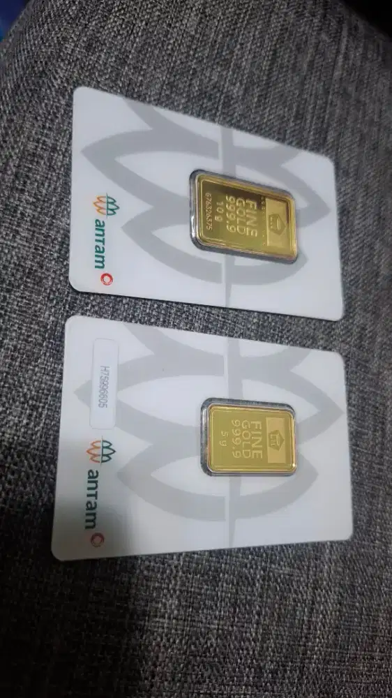 Antam 5gram dan 10 gram