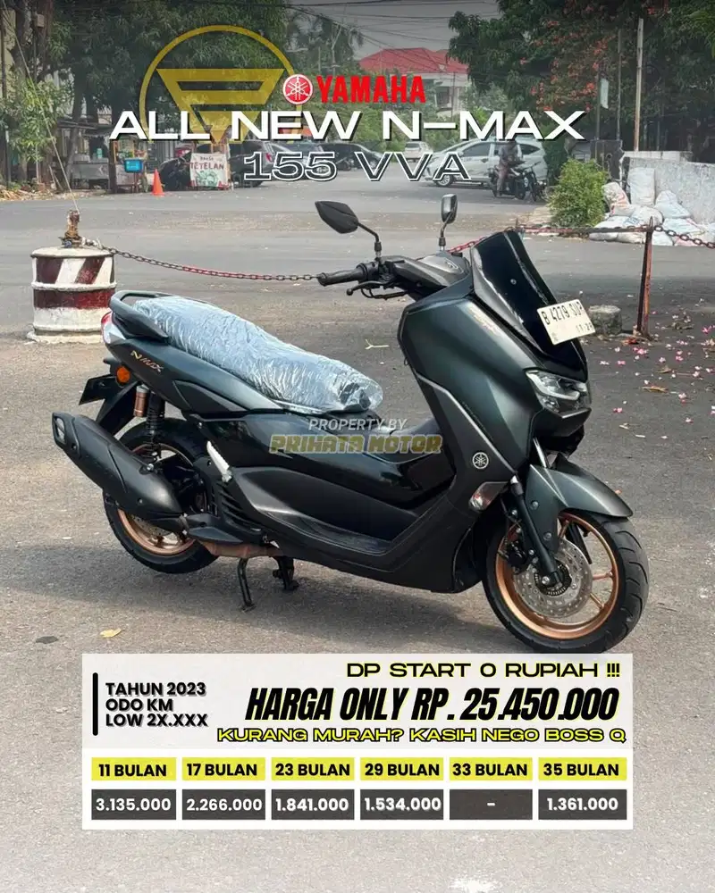 CREDIT DP MULAI 0 RUPIAH !!! YAMAHA ALL NEW NMAX 155 VVA 2023