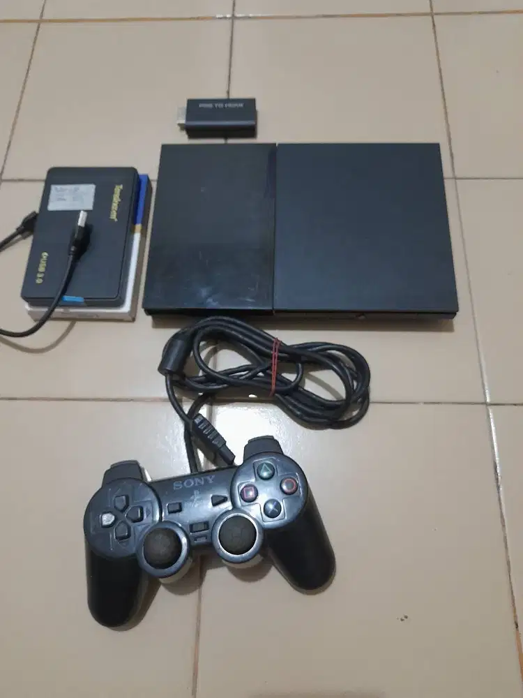 Jual Ps 2 Slim Matrix game Hardis external, Normal