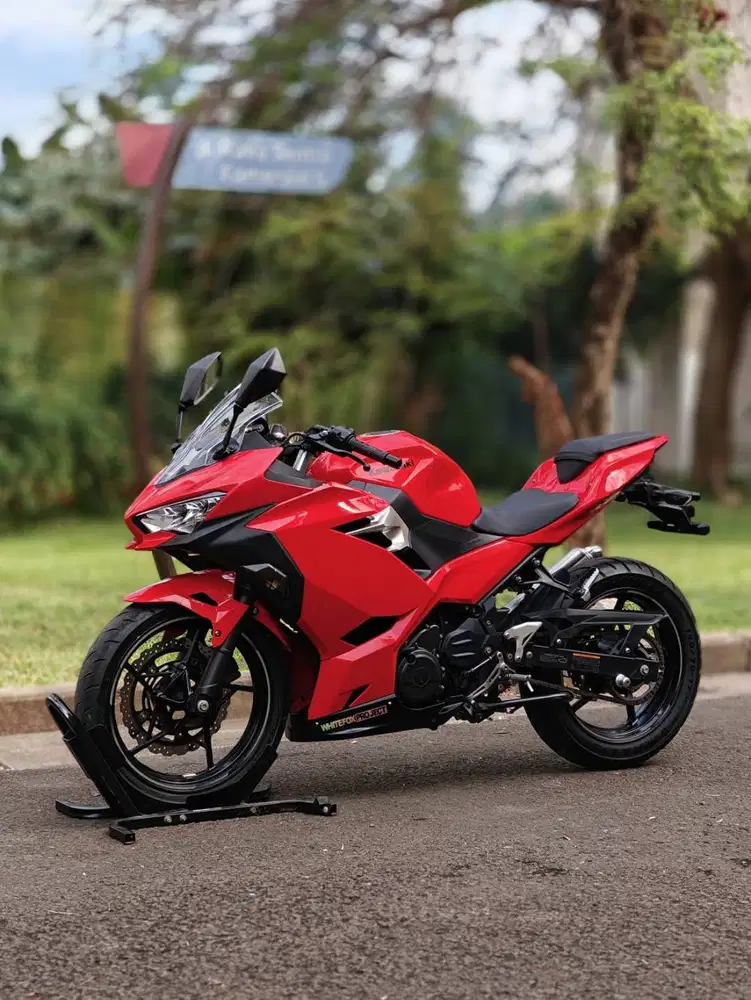 KAWASAKI NEW NINJA 250 FI 2022 MERAH PAJAK PANJANG SIAP GAS JAUH
