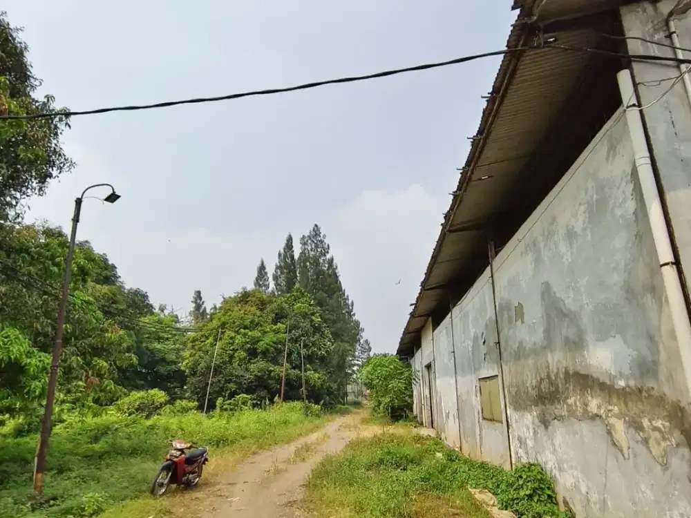 Gudang Pabrik Strategis di Neglasari Tangerang, LT 14.464 m², Masuk Kontainer 40 Ft, Cocok untuk Industri dan Logistik