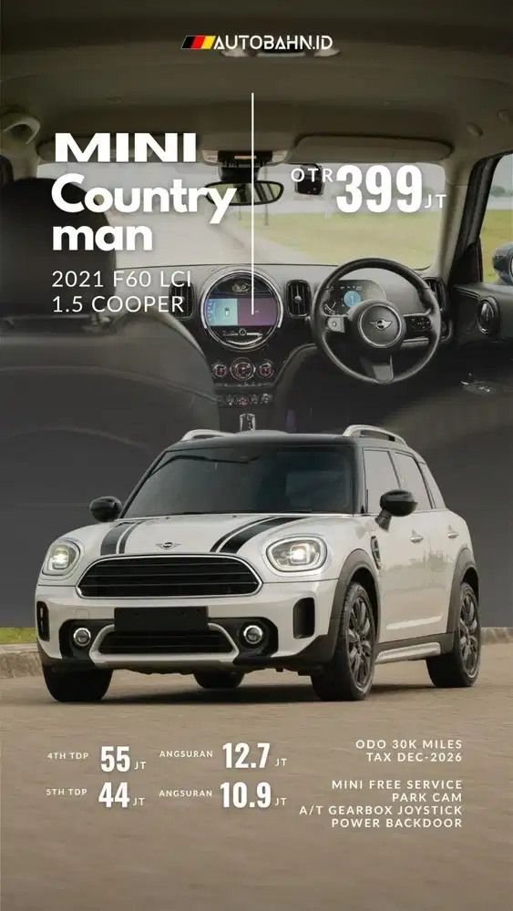 Mini Countryman 1.5 Cooper F60 LCI 2021