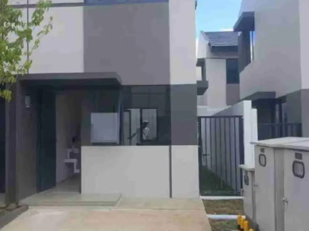 Sewa Rumah Baru Cluster EXZ Cove 2 Lantai Park Serpong Legok Tangerang