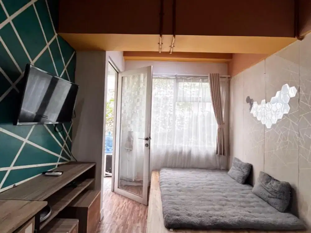 Apartemen 2 Kamar Lantai Bawah Lokasi Dekat Kampus ITB Bandung A0131