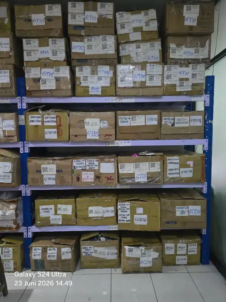 JUAL MURAH Rak Besi Susun Baja 100% (BEKAS)