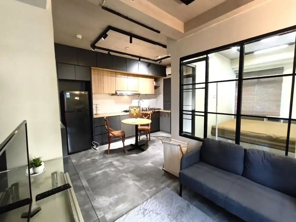 Jarang Ada! 1Br Hook 35M² Full Furnished, Interior Modern Kekinian Siap Huni Apartemen Green Bay Pluit Greenbay