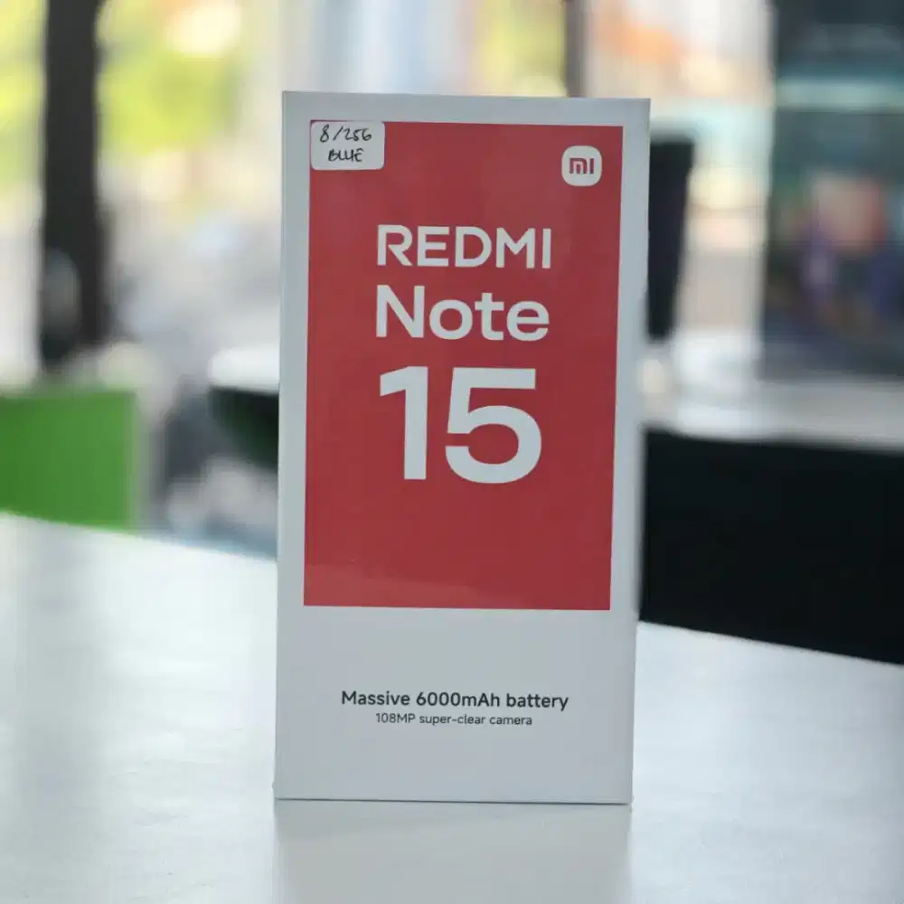 Redmi note 15 Amoled 120Hz Baterai besar Garansi Resmi