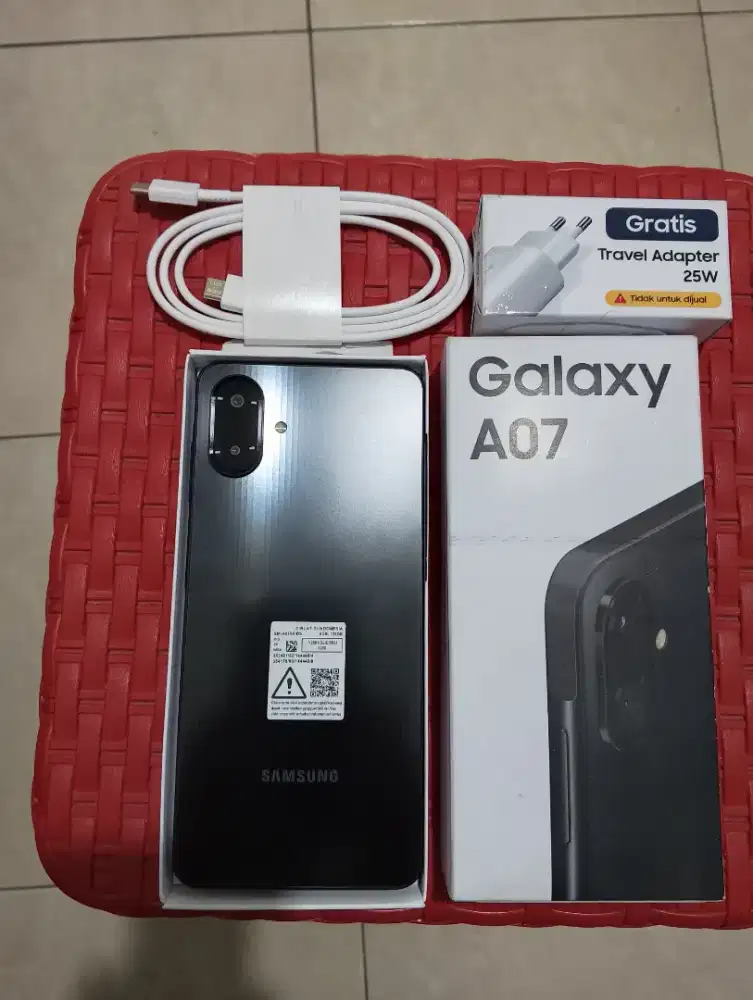 SAMSUNG A07 RAM 6+6/128GB (HANYA BUKA KOTAK)