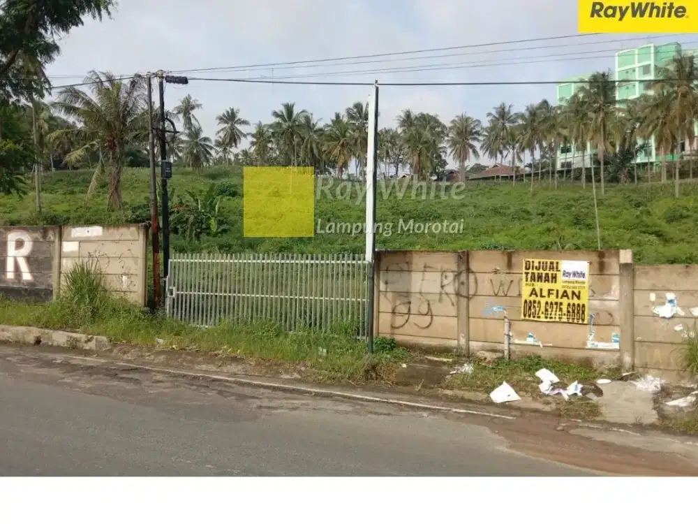 Dijual Tanah DI JL. Pramuka, Rajabasa, Bandar Lampung (Kode : ALF 3582)