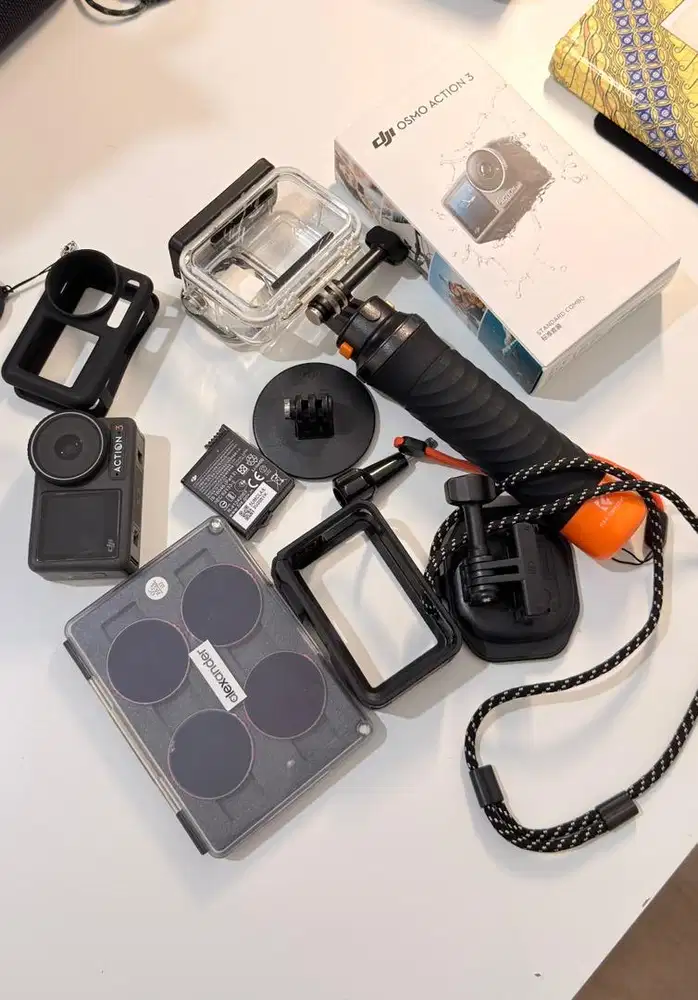 Preloved Dji Action 3 + Acc