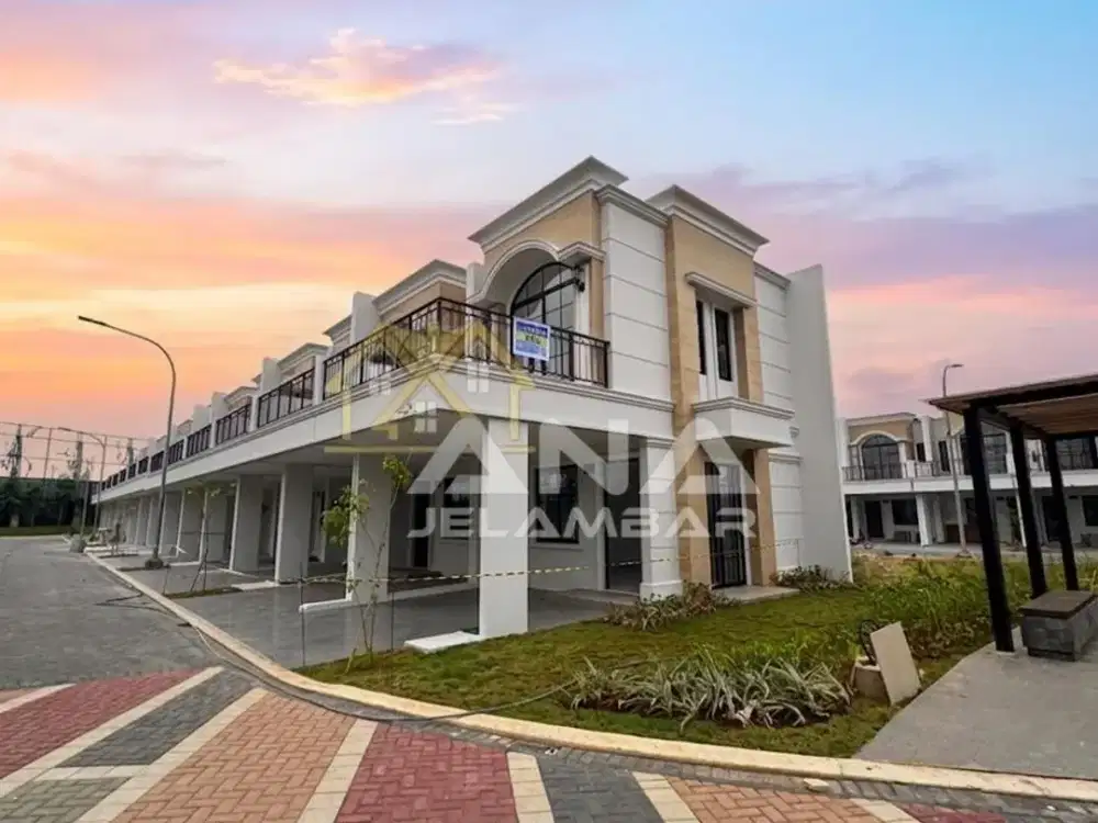 ANA DISEWAKAN RUMAH HOEK UK 7.5X10M DI CLUSTER BUKIT NIRMALA PIK 2 PANTAI INDAH KAPUK