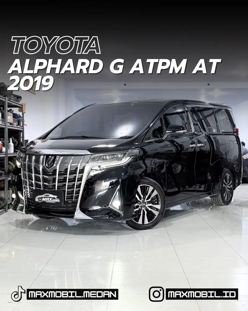[ODO 20RB‼️] TOYOTA ALPHARD 2.4 G ATPM AT 2019 pemakaian 2020