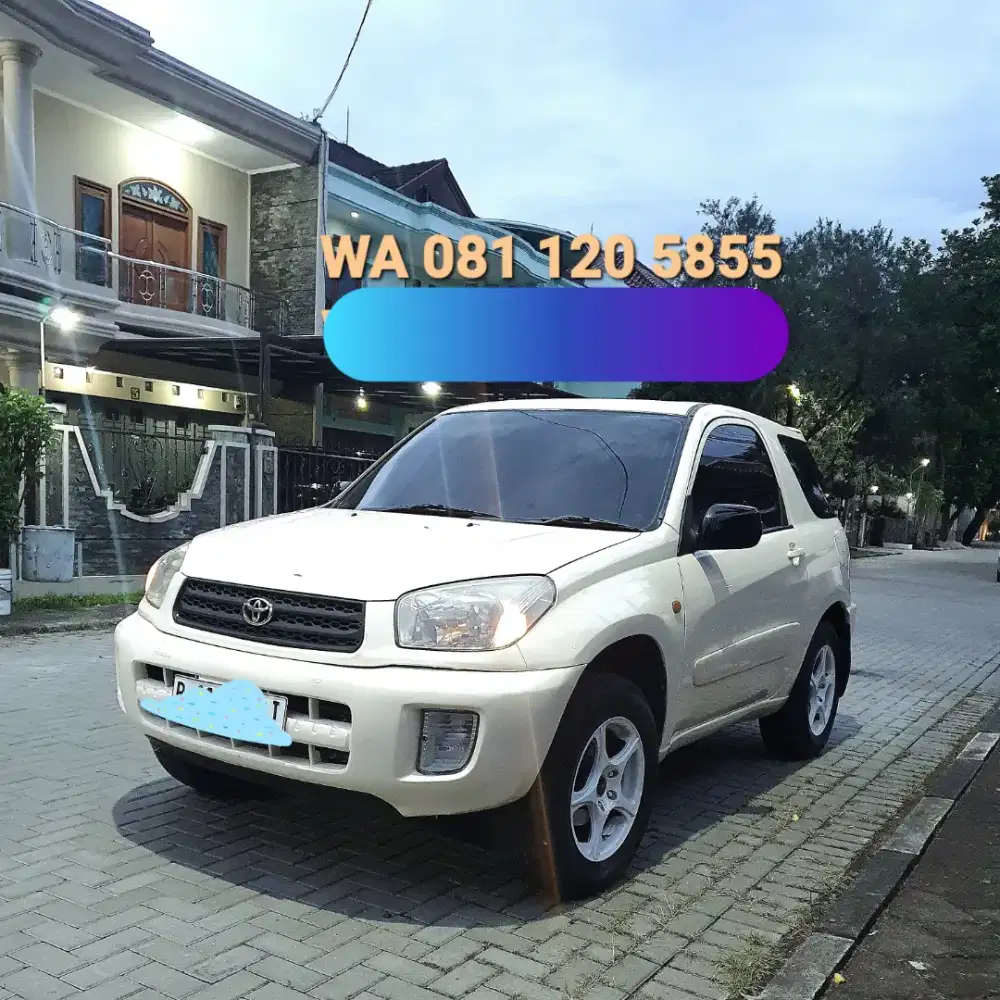 Jl cpt BU.RAV4 swb 2 pintu rare, langka.