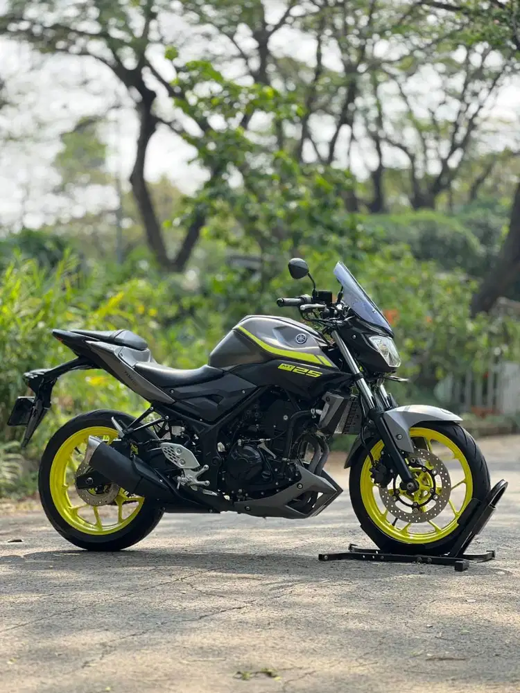 YAMAHA MT25 OLD GREY 2018 KM 18K KONDISI MULUS SIAP HARIAN