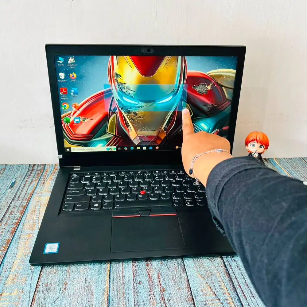 LENOVO THINKPAD T480 // DUAL BATERAI // BACKLIT // TOUCHSCREEN