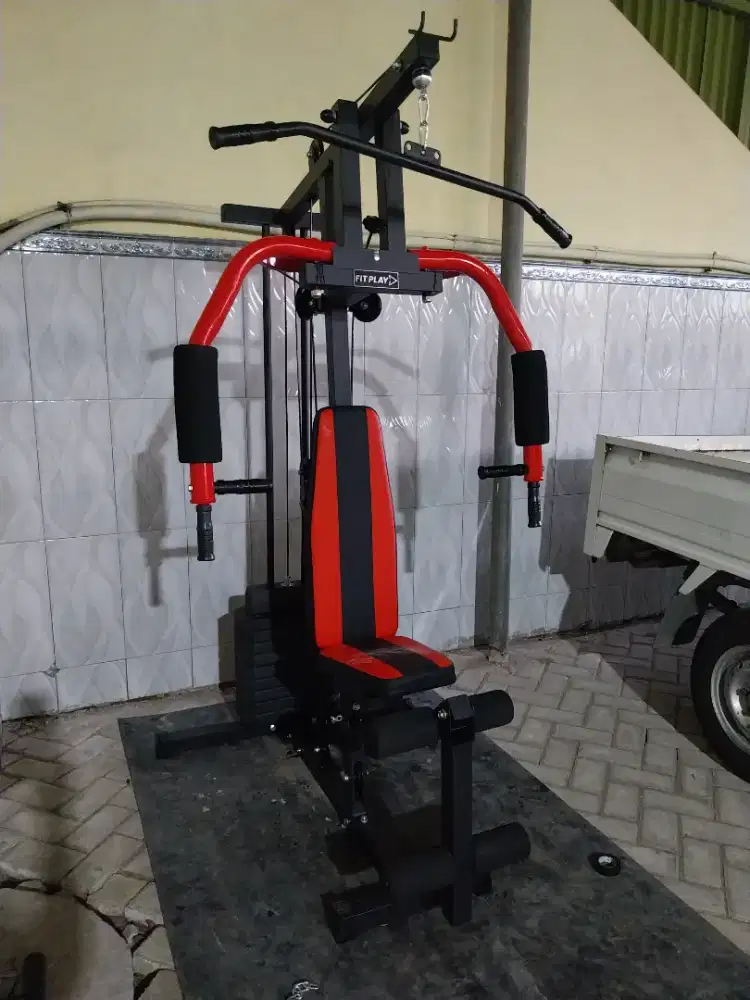 ALAT FITNESS BARU HOME GYM 1 SISI SIAP KIRIM COD