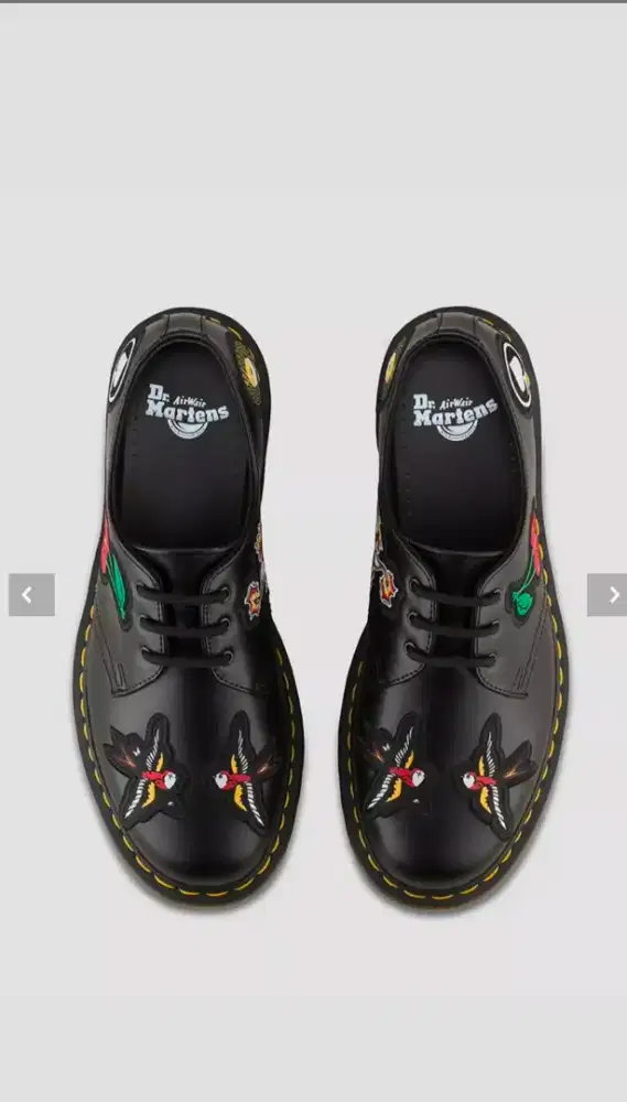 1461 Patch in Black | Dr. Martens