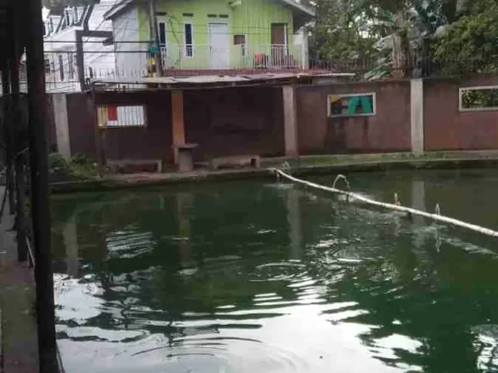 TANAH EMPANG 549m2 PINGGIR KALI KRUKUT CIPEDAK JAKARTA SELATAN