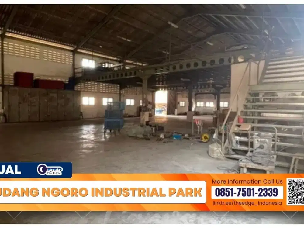 Gudang Siap Operasional 16.000 M² dengan Kantor & Mezanin di Jawa Timur - The Edge