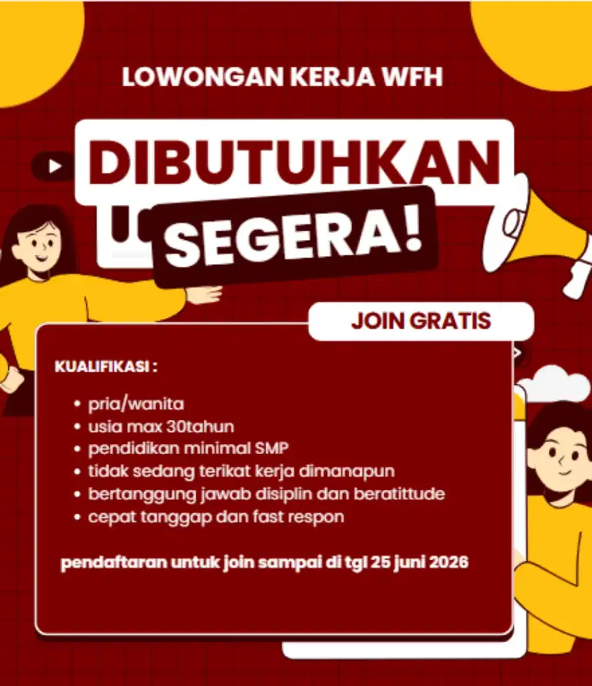 ADMIN FREELANCE HARIAN