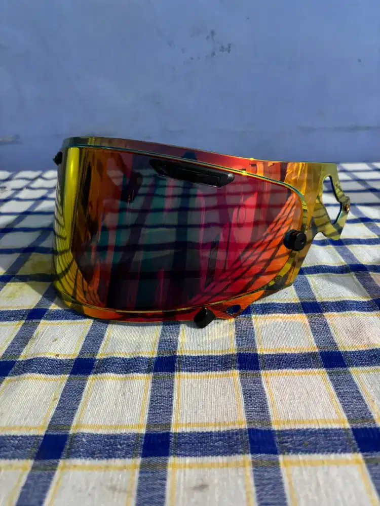 Visor Flat Iridium Gold VAS rx7x