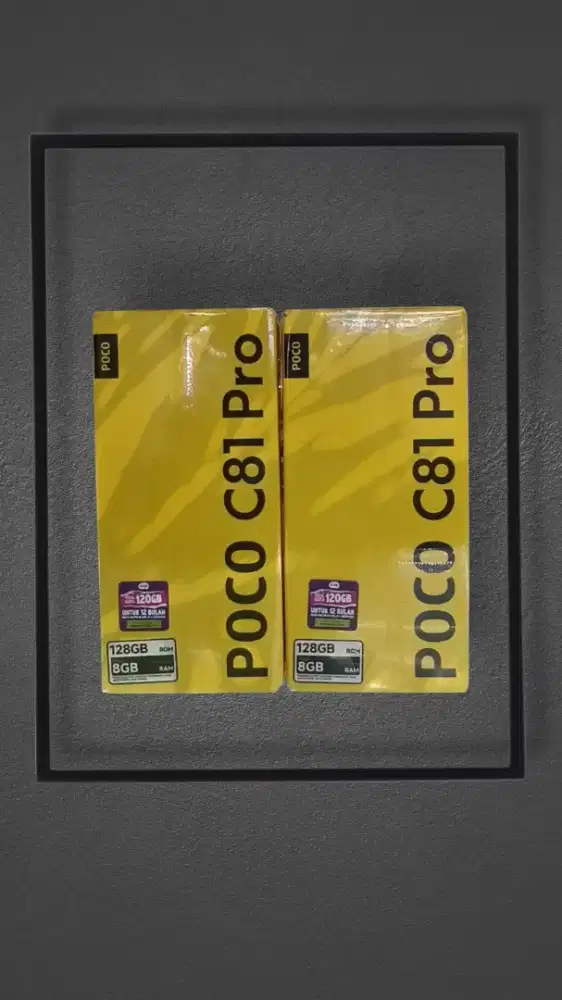 POCO C81 PRP RAM 4/128 NEW Segel Garansi Resmi 1 Tahun