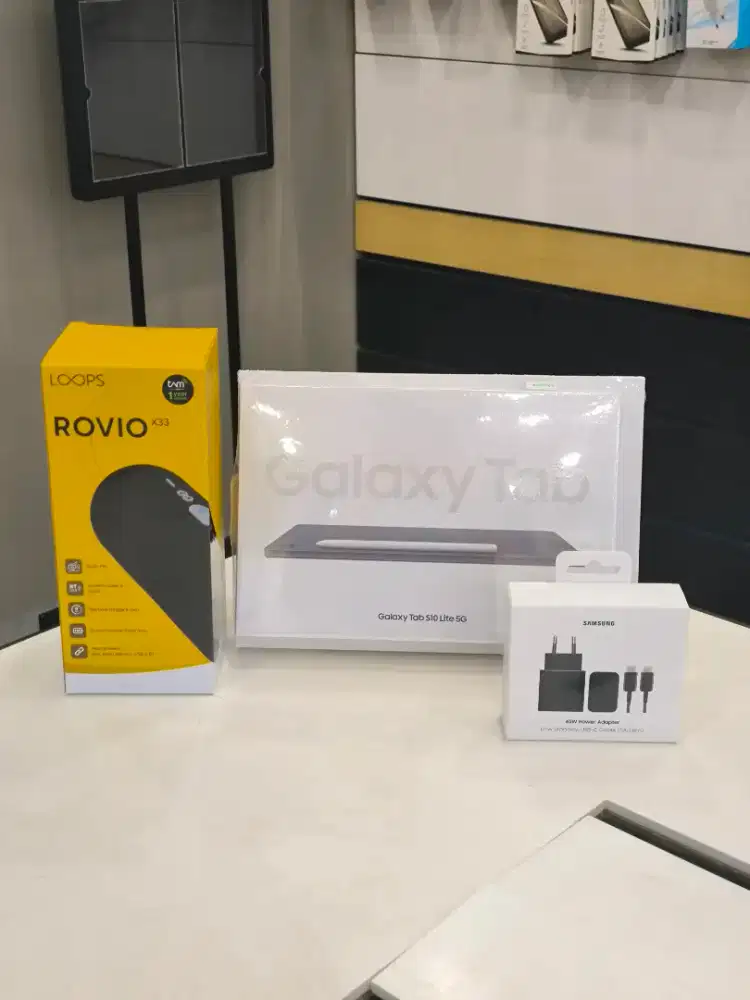 Tab Samsung S10 Lite New SEIN Free Keyboard Ori & bluetooth speaker