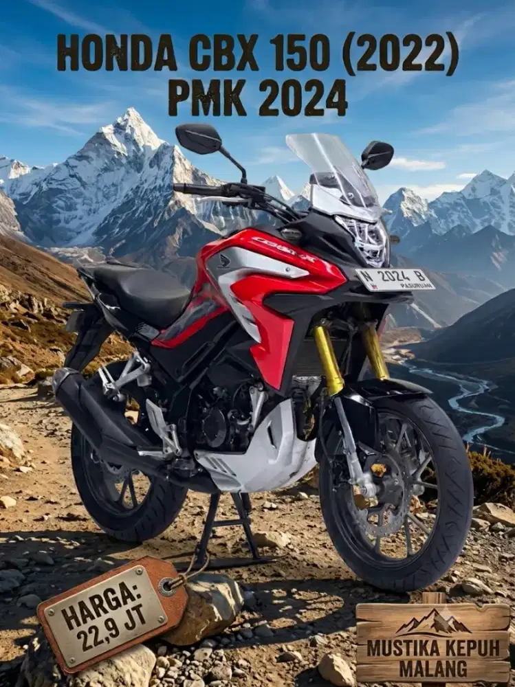 PROMO DP MULAI 1JT AN‼️ HONDA CBX 150 TH 2022 MULUS SIAP TOURING