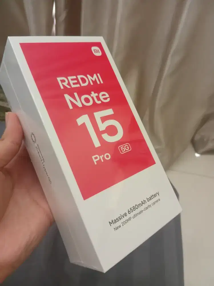 Xiaomi Redmi Note 15 Pro 5g (New) bisa nego
