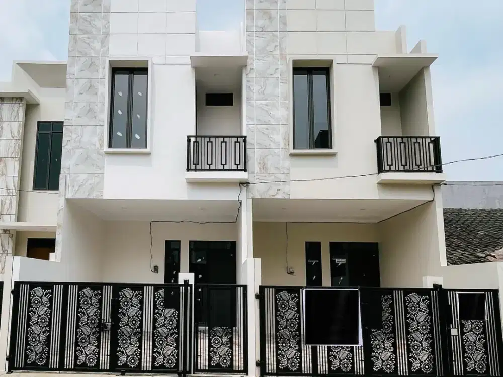 Dijual Rumah Modern 2 Lantai di Harapan Indah