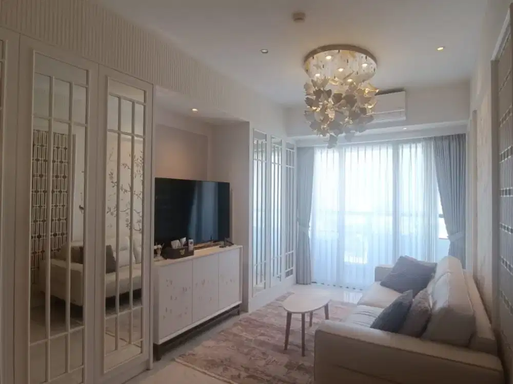 Apartemen Pakuwon Laviz Mansion 2 Bedroom Full Furnish Interior Mewah