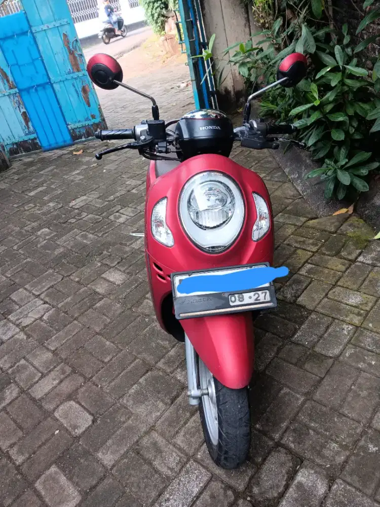 Scoopy merah original 2022