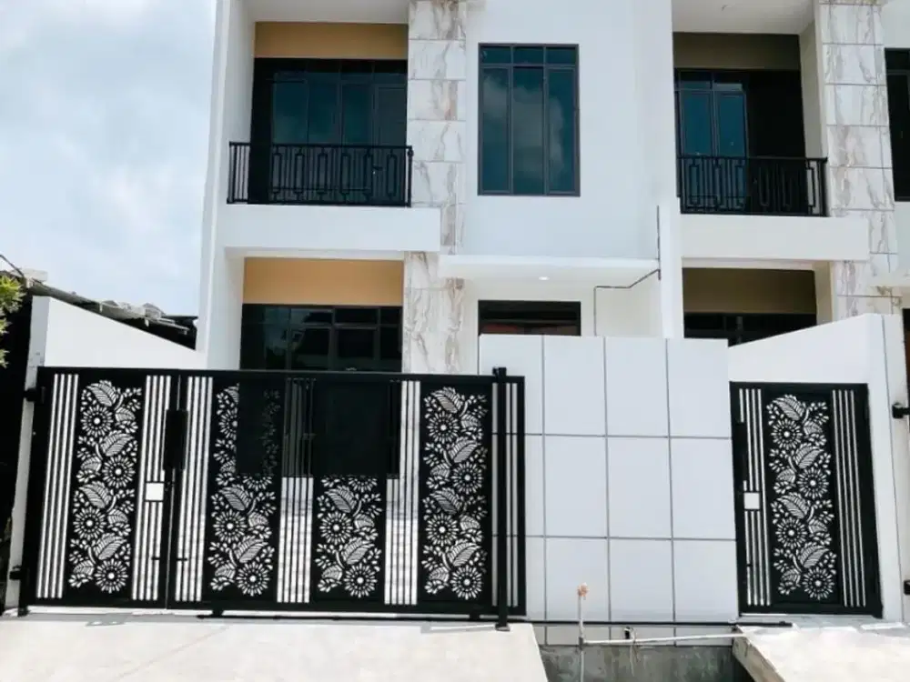 Dijual Rumah Modern Cantik 2 Lantai  di Harapan Indah