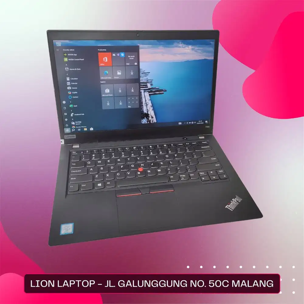 Double VGA NVIDIA Core i5 8/256 Slim Lenovo Thinkpad T490 [24|06]