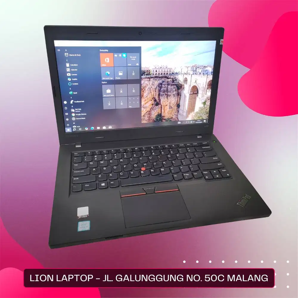 RAM 8GB Core i5 SSD Murah Lenovo Thinkpad L470 [24|06]