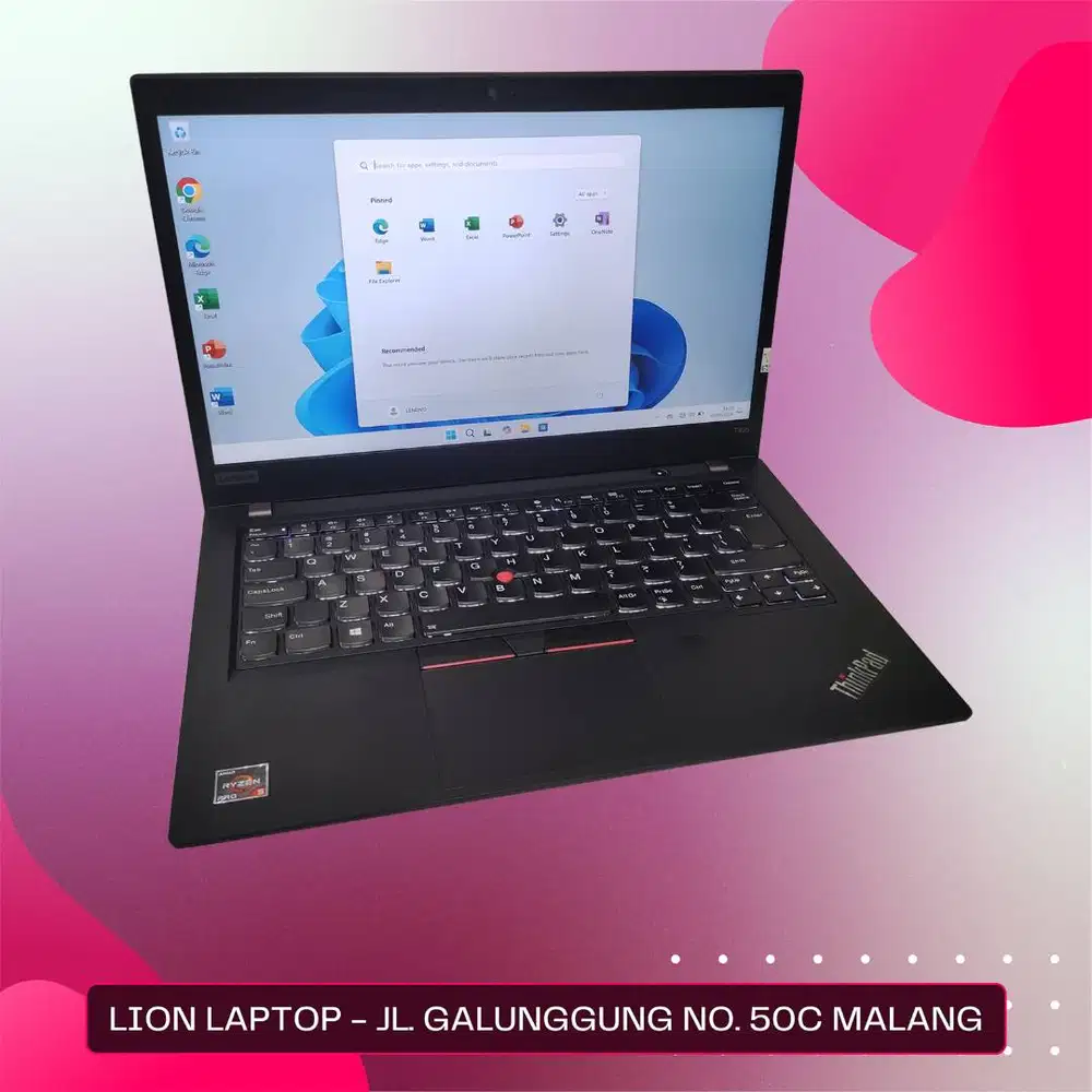 AMD Ryzen 5 PRO 8/256 VGA 2GB Lenovo Thinkpad T495 [24|06]