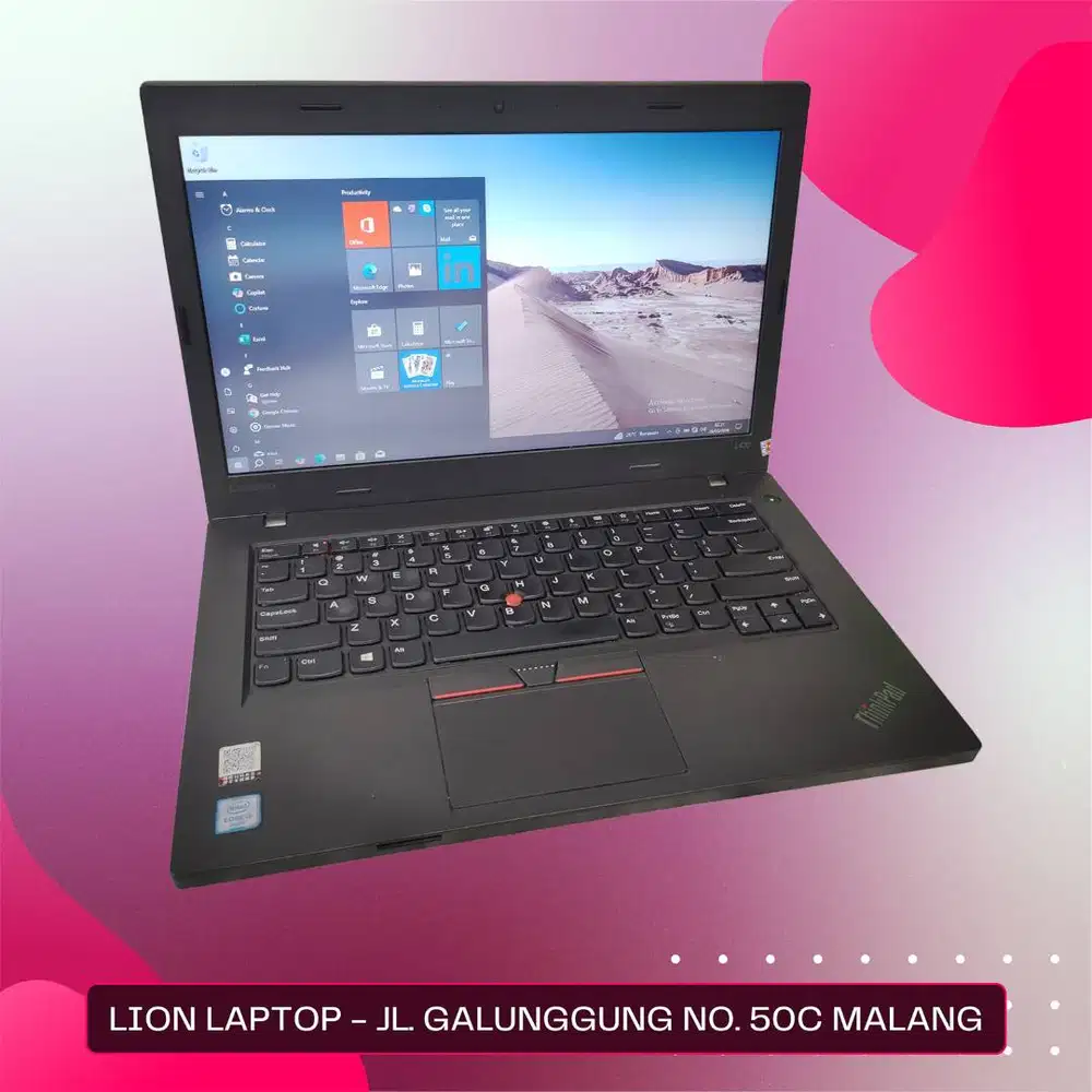 Double VGA Core i5 RAM 8 SSD Lenovo Thinkpad L470 [24|06]