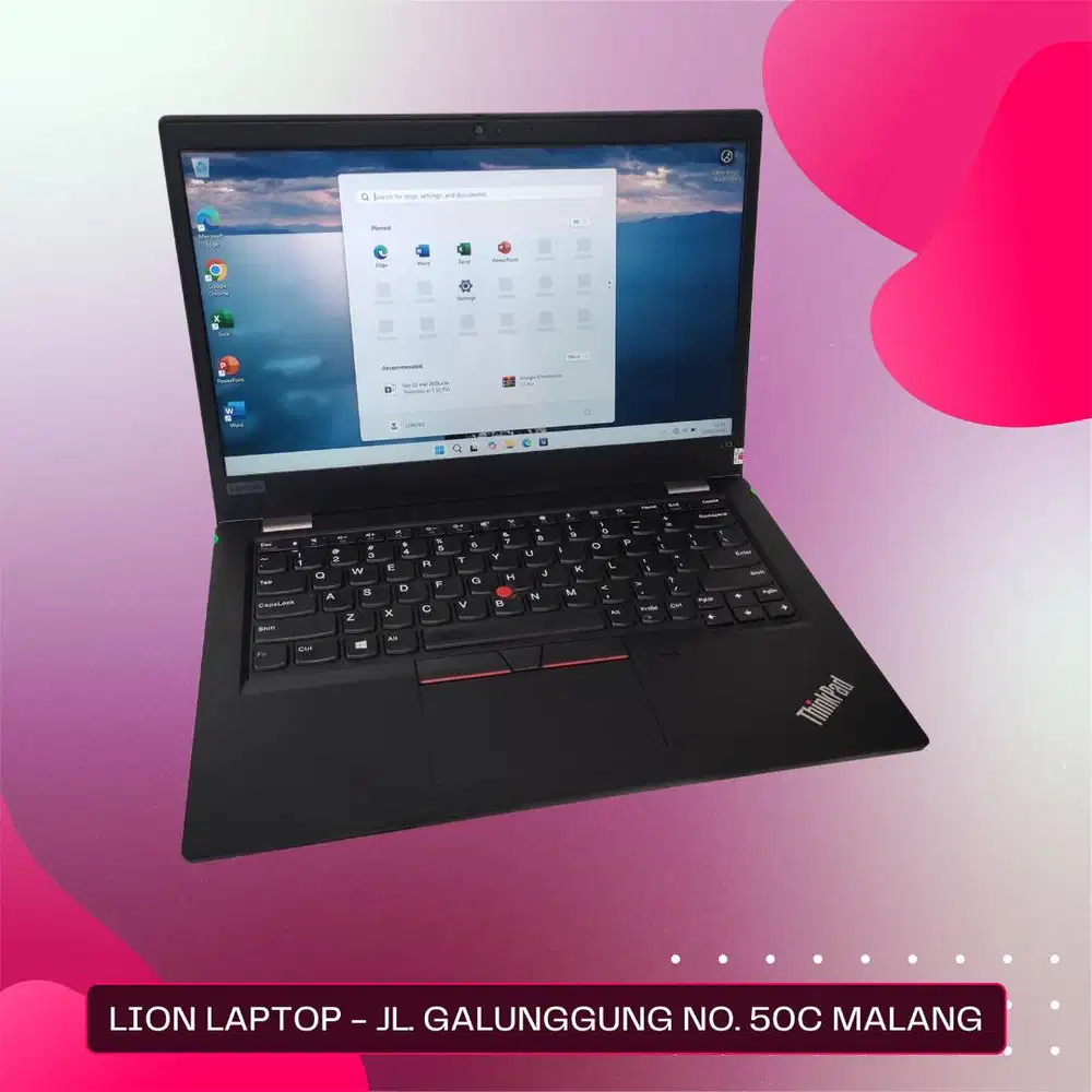 i5 Gen 10 Slim RAM 8GB SSD 256GB Lenovo Thinkpad L13 [24|06]