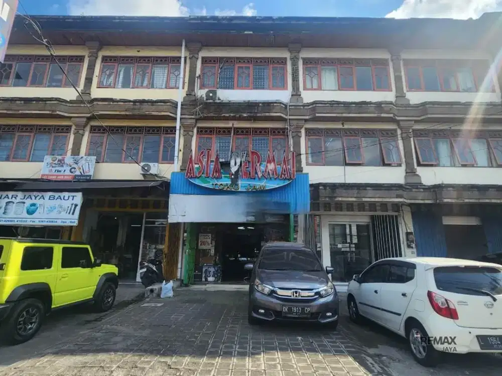 Ruko Strategis 3 Lantai Dijual di Gatsu Tengah, Denpasar Utara