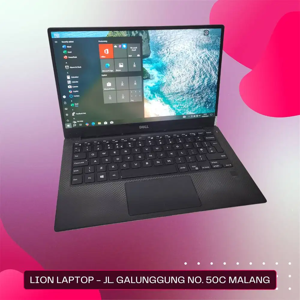 Slim & Ringan Core i7 RAM 8 SSD 256 DELL XPS 13 9360 [24|06]