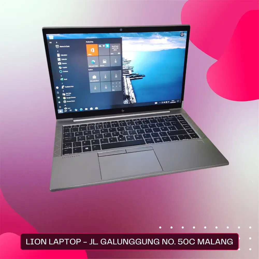 Alumunium Body Core i5 Gen 10 8/256 Slim HP Elitebook 830 G7 [24|06]