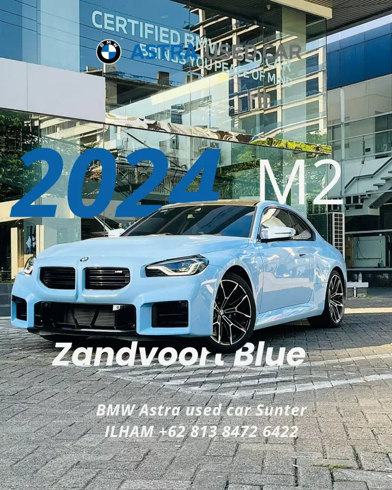 2024 M2 coupe zandvoort blue