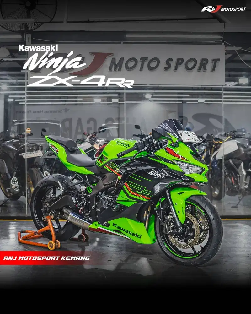 Kawasaki ZX4RR ZX 4 RR ZX 25 r Nik 2023 Odo 7.xxx an KM yoshimura