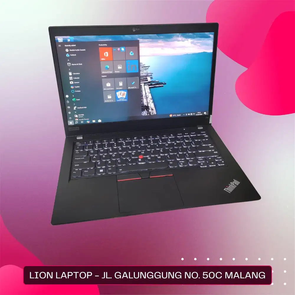 RYZEN 7 PRO-4750U (8 CORE) RAM 16GB Lenovo Thinkpad T14 [24|06]